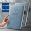 Soft Leather Business Notebook for Meetings & Notes - Thickened Cover