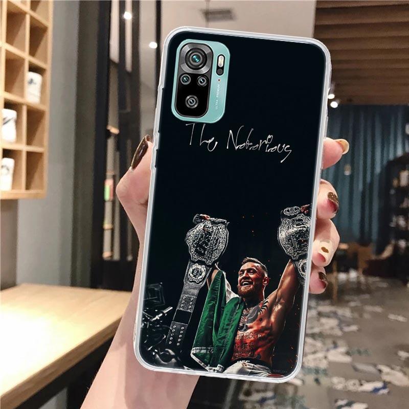 

Conor McGregor Soft Phone Case For Xiaomi Redmi Note 12 12S 13 14 11 11S 10 Pro 10S 11T 11E Plus 14Pro Pattern Cover Note 12 12S Redmi Note 13 5G