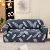 Ash Color Elastic Sofa Covers For Living Room Corner L -Shape Couch Cover Sectional Chair Slipcovers Protector Cover 1 /2 /3 /4 Seat