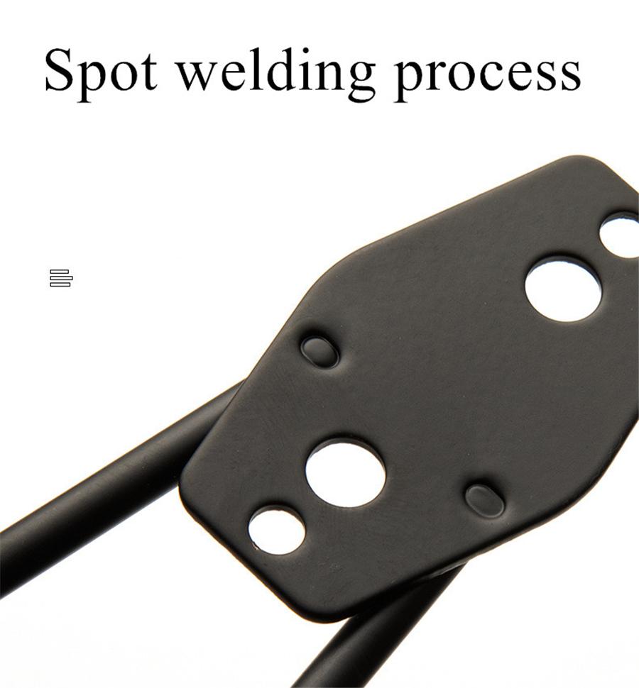 New Steel PVC Hook Bag Display Rack Wall Mount Hanger Motorcycle Helmet Holder Black