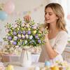 Easter Egg Floral Spring Home Decor Artificial Easter Spray Vine for Party Floral Arrangement Vase Table Centerpiece Gathering