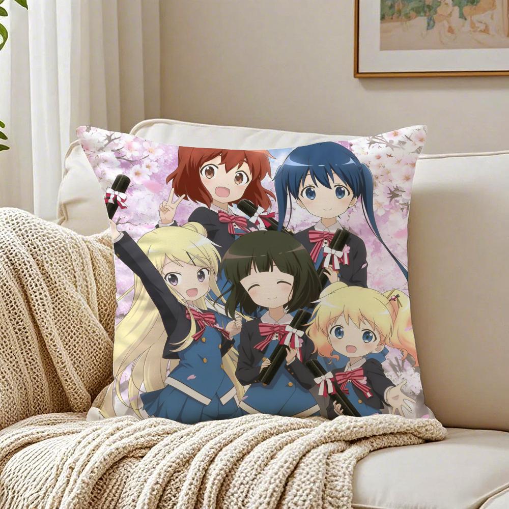 Cute Romantic KKujo Karen Cushion Cover Pillowcase Antidustmite Living Room Sofa Decor Cushion Room