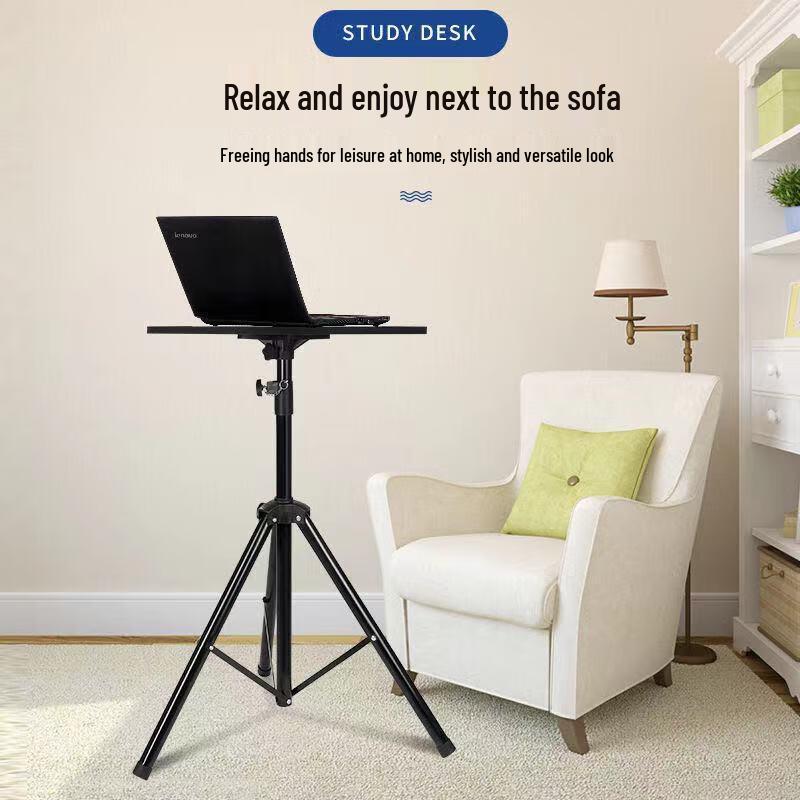 Adjustable Outdoor Laptop Desk Stand with Cup Holder