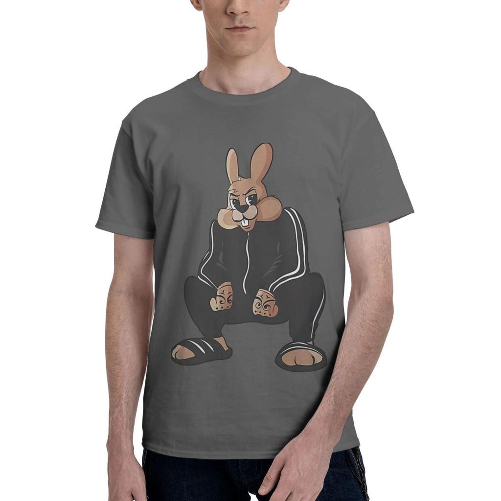 Rabbit Graphic 100 Cotton Casual Breathable Confortable Cute New Gifts And TShirts Mens Shirt