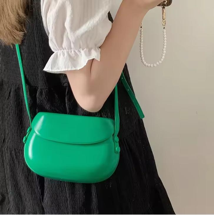 Candy Farbe Frauen Sattel Schulter Tasche Tragbare Weibliche Kupplung Geldbörse Handtaschen Umhängetasche Mode Damen Kleine Messenger Taschen