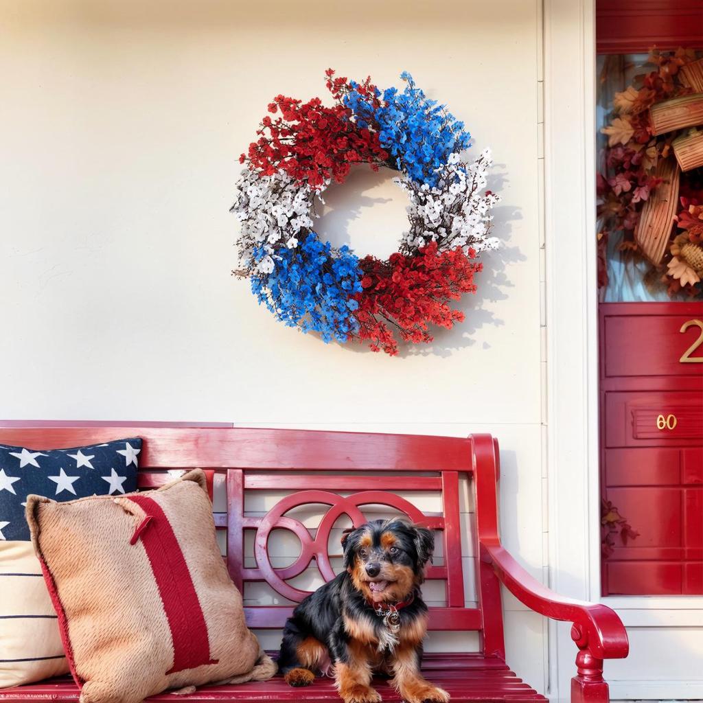 Unabhängigkeitstag Rot, Weiß & Blau Gänseblümchen Blumen Dekorationen für Zuhause & Party