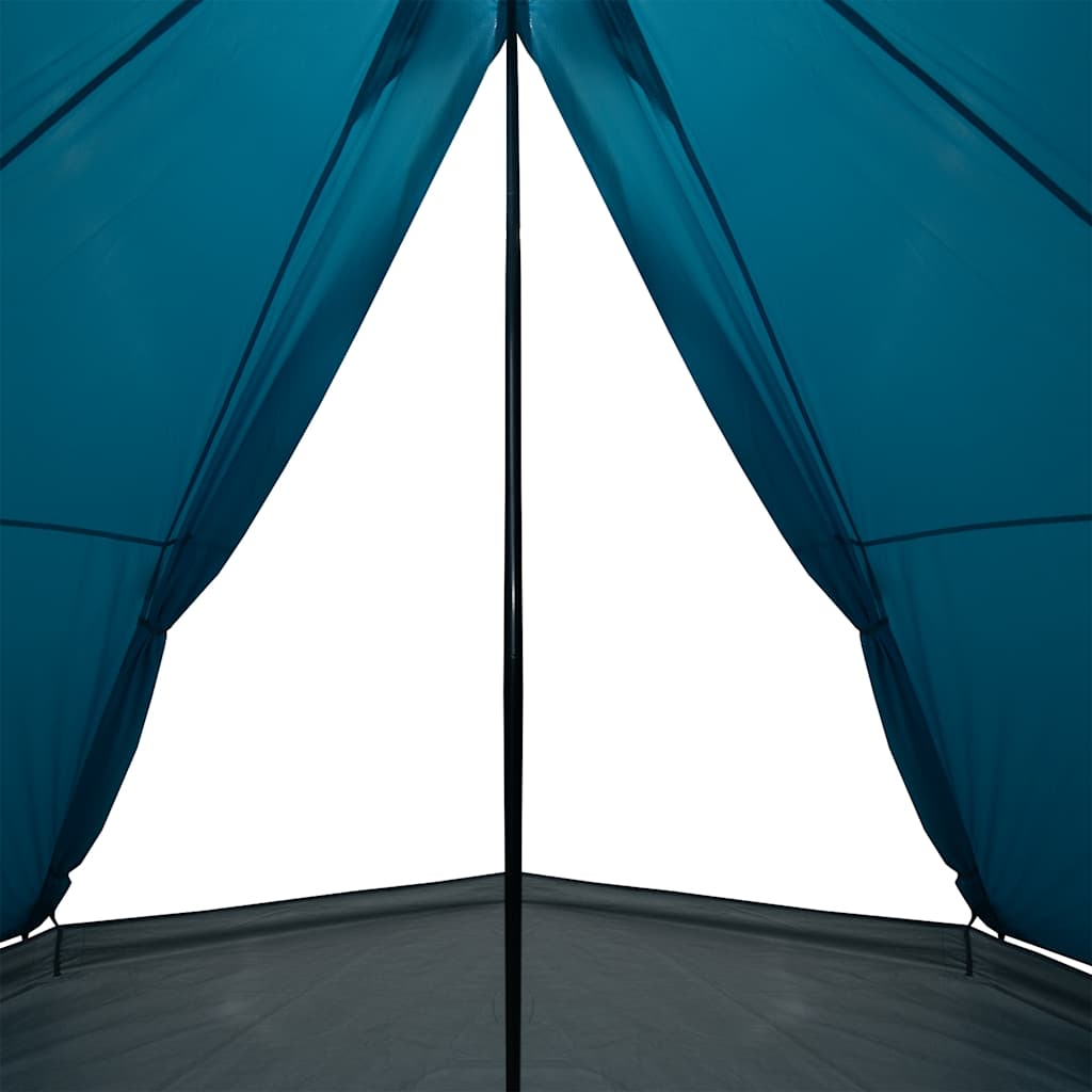 Tipi Family Tent for 8 Persons Blue Waterproof
