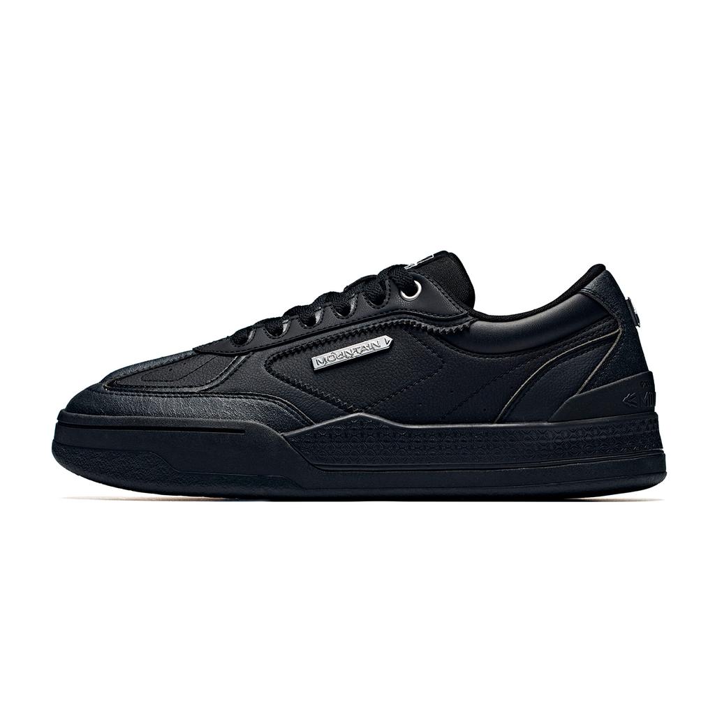 ANTA Skate Shoes Men's Low Top Black 112641812-1