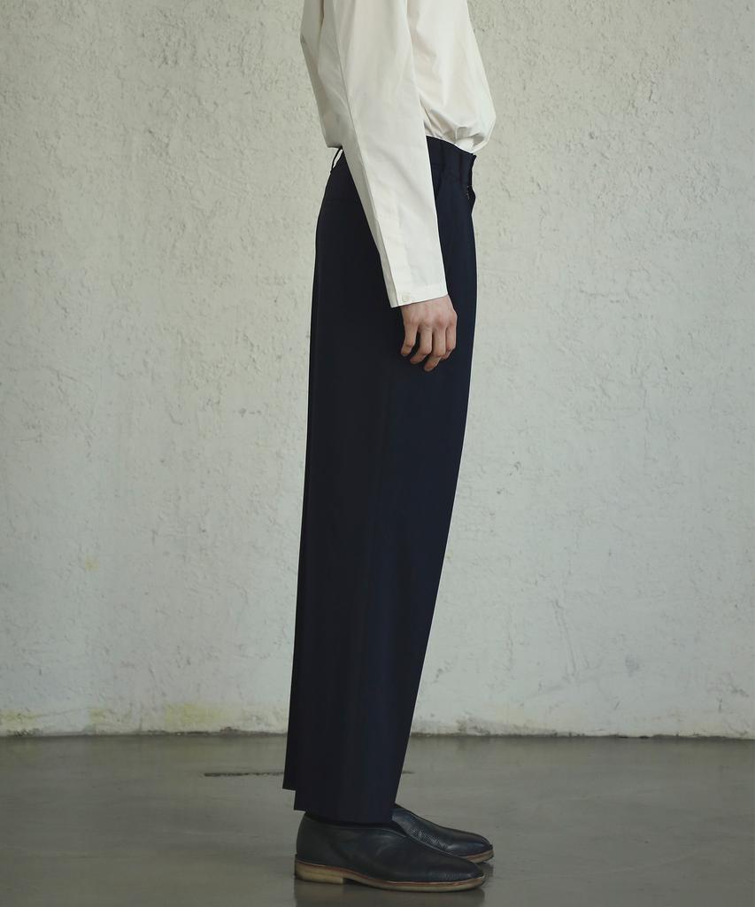 FILLCHIC Reverse 2-Pleated Pants (Navy)