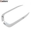 Fog Light Cover Trim For Honda Civic 2016 2017 2018 Sedan Chrome Front Rear Fog Lamp Eyebrow Bumper Lid Eyelid Trims Car Styling