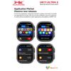 HK11 ULTRA 3 AMOLED Smartwatch Uomo Donna ChatGPT NFC Bussola Album Fotografico Frequenza Cardiaca Chiamata Bluetooth Sportivo Smartwatch Aggiornato