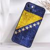 Bosnia Flag Shockproof Case For iPhone 18 17 16 15 14 11 Pro Max Plus 12 13 Mini 16e 17 Air Phone Cover