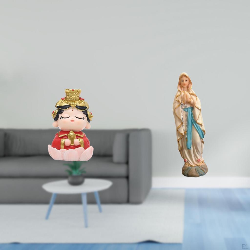Mother Resin Figurine Sculpture Collectible Ornament for Bedroom Cabinet And Office Desk Display