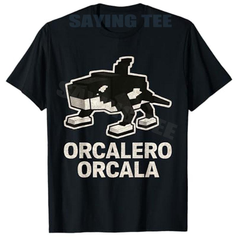 

Los Orcalitos Funny Italian Brainrot Kids Orcalero Orcala TShirt Humor Y2k Design Video Gamer Graphic Tee Outfit Novelty Gift 2XL