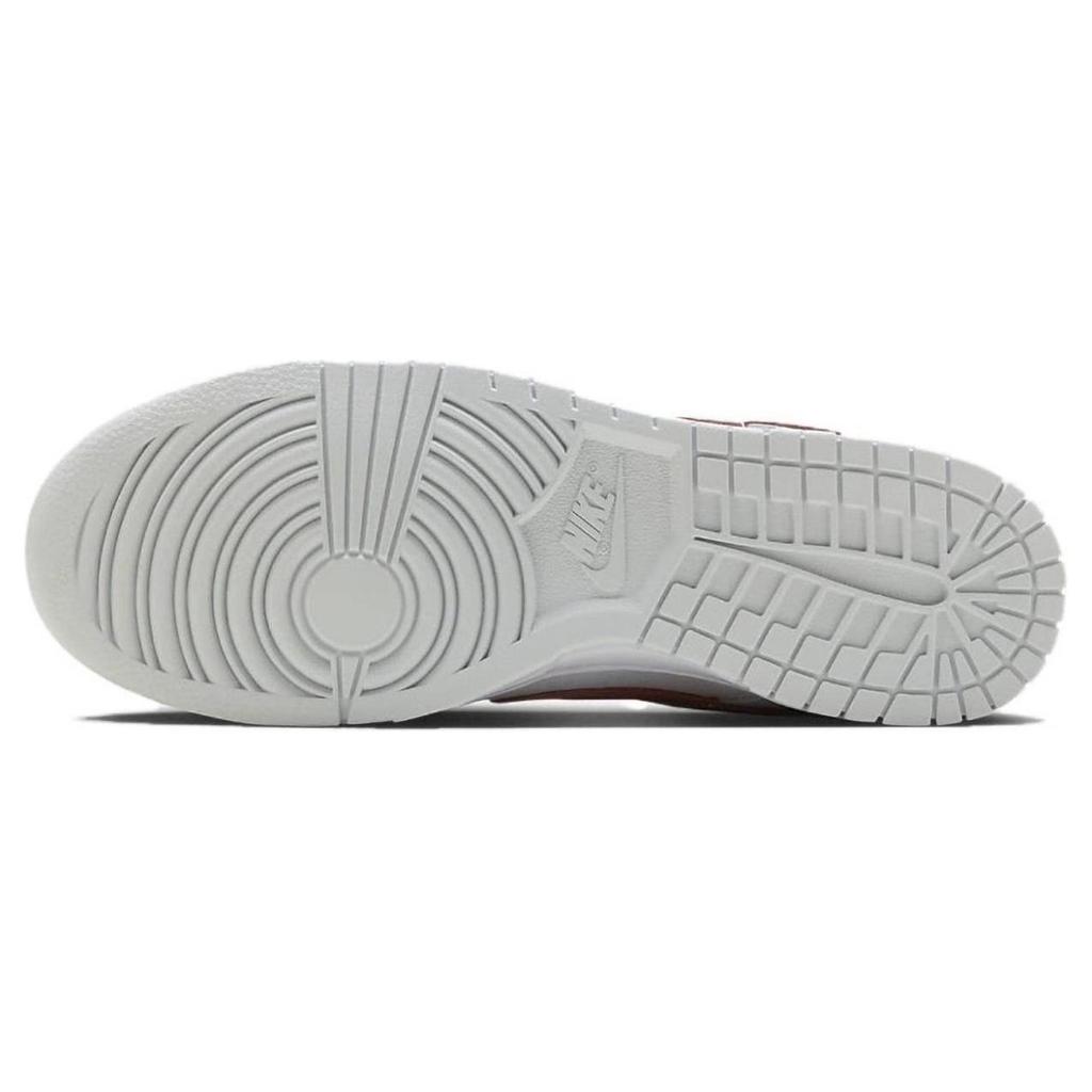 Nike Dunk Low Slip Resistant Abrasion Resistant Low top Skateboard Shoes Unisex White HF0730-160(Teamfour-)