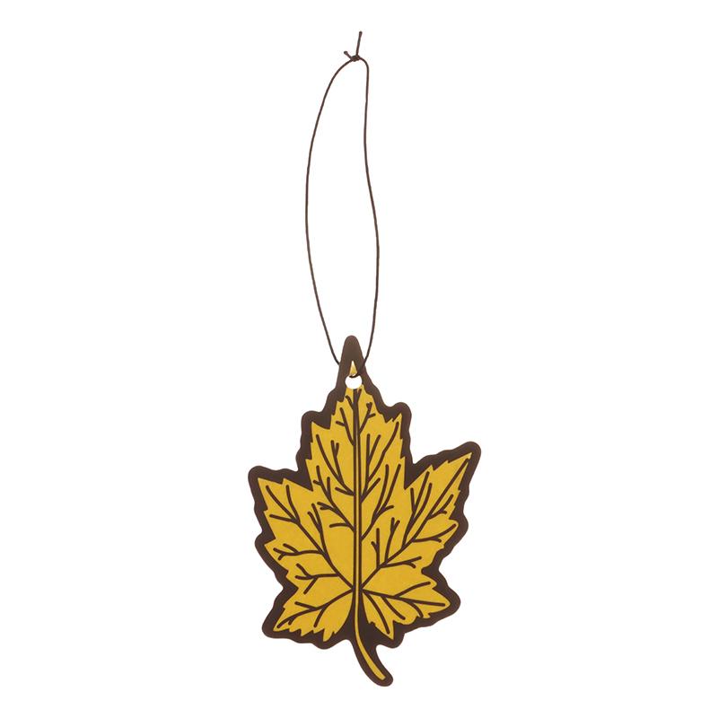 1Pcs Car Air Freshener Natural Scented Tea Paper Cone Hanging Ocean Lemon Perfume Fragrance Leaf Shape Car Accessories