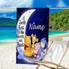 1pc Winnie5 Beach Towel with Custom Name, Beach/Swimming/Bath/Picnic/Camping Towel, Suitable for Seaside Beaches