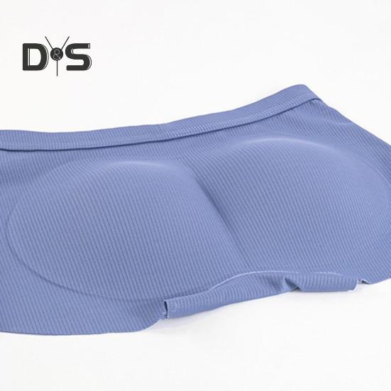 Fake Ass Underwear 3D Design Sporløs effekt Mellomhøyt Ensfarget Boxer Undertøy U-konveks Ergonomisk Design Boxershorts