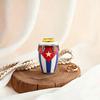 Conga Style Soda Can Holder 3D Printed Classic Drum Shape Flag Pattern 12Oz Standard Cola Beverage Beer Can Holder