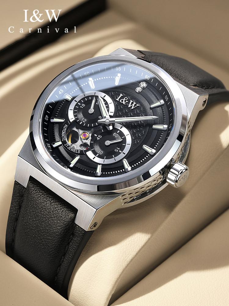 IW Top Brand Luxury Men's Sports Watches 5ATM Waterproof Automatic Mechanical Watch Men Military Wrist Watch Male relogio