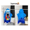 Adorable Cartoon Baby Bath Poncho - Soft, Skin-Friendly, Non-Shedding, Quick-Dry, Absorbent Towel
