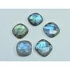 16X16MM Natural Checker Cut Labradorite Octagon Cabochon Gemstone 5Pcs Lot C-1801