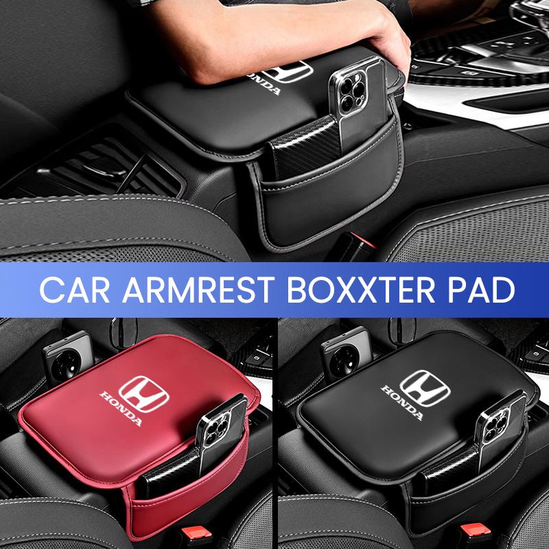 Car Armrest Box Pad Decoration Mat Auto Accessories For Honda Civic Accord CRV Fit Jazz nc750x cb500x Odyssey Insight Vezel City XK6