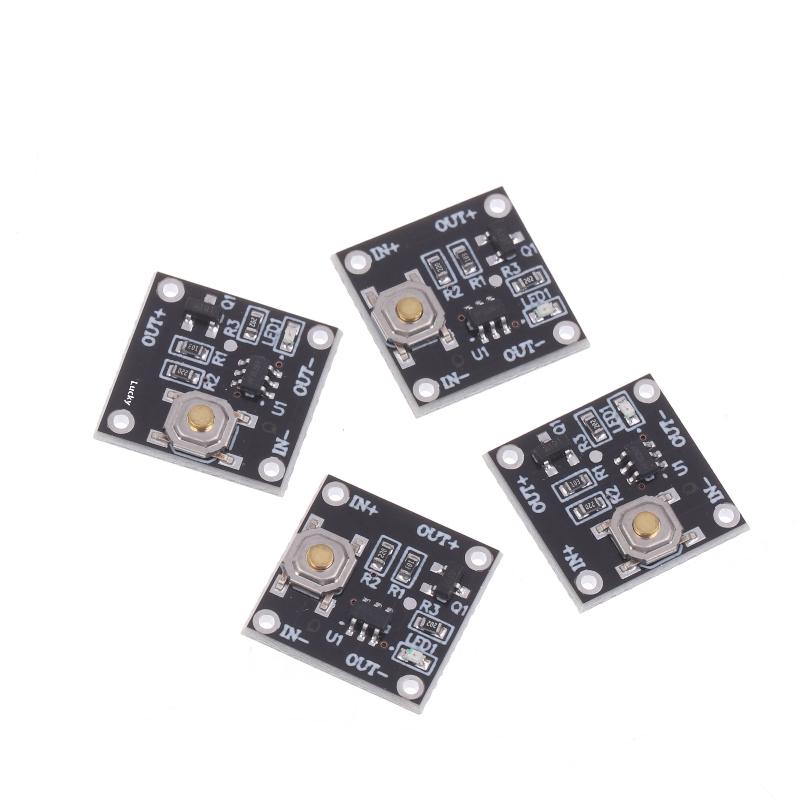Single Bond Button Bistable Switch Board Module 2.2-5V Continuous Load 2A Low Power Micro One Key Switch 0.5Ua