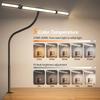 Home LED Eye-Caring Architect Desk Lamp No Flicker Flexible Gooseneck Dimmable Office PC Screen USB Table Light for Reading Work