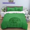 Celtic Football Club Muster Bettwäsche Steppdecke Set Heimdekoration Geschenk (1 Bettbezug + 2 Kissenbezüge (ohne Füllung)).xwn