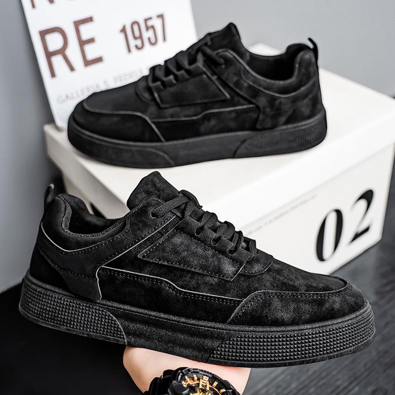 Men's Breathable Korean Style Casual Sports Sneakers - Trendy Spring/Summer Footwear