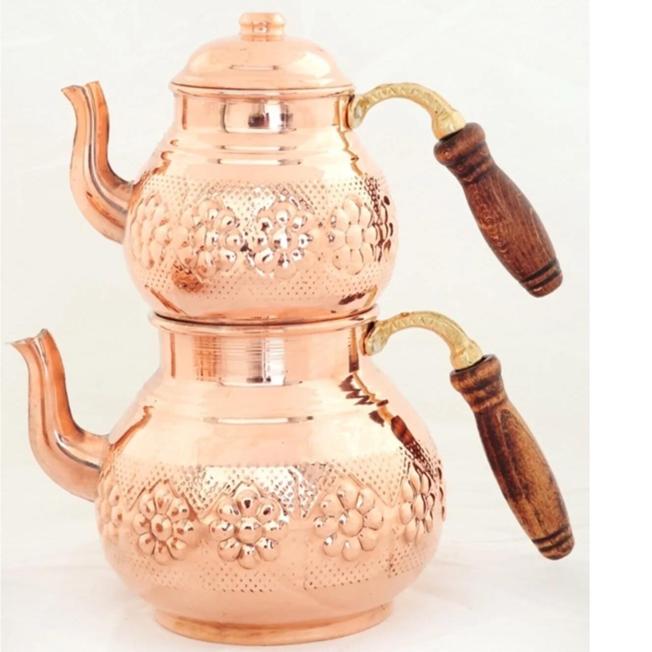 

Османский чайник из запеченной меди Balcony Pleasure 2 Lt+1 Lt