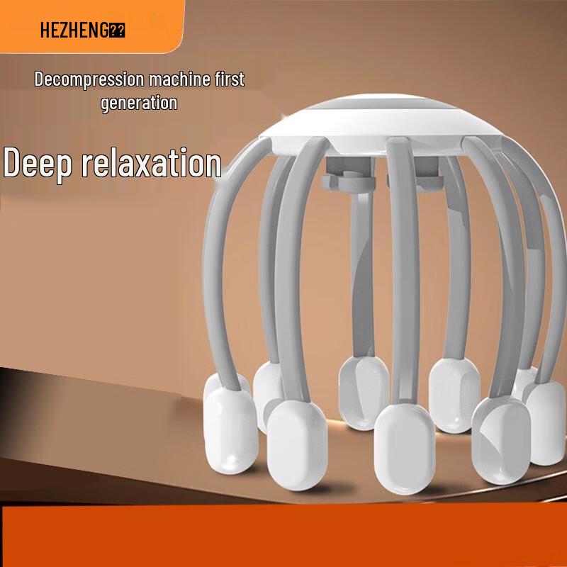 

HeZheng 360° Head Massager with Independent Heads