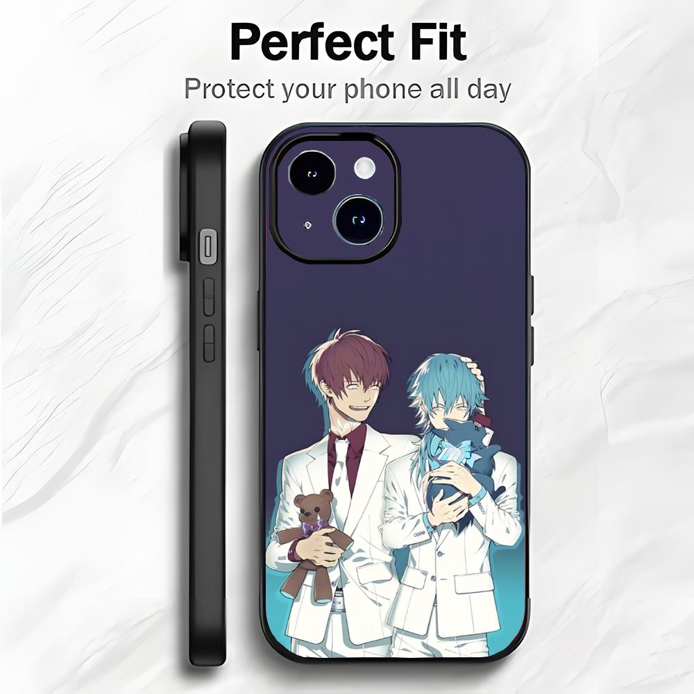 

Dark BL Japanese Anime D-Dramatical Murder Phone Case Phone Case Soft Packaging Lightweight For iPhone17 16 15 14 13ProMax iphone12promax
