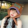 Women Baseball Cap Summer Kerchief Embroidery Wide Brim Hat Photo Props Breathable for Casual Sport