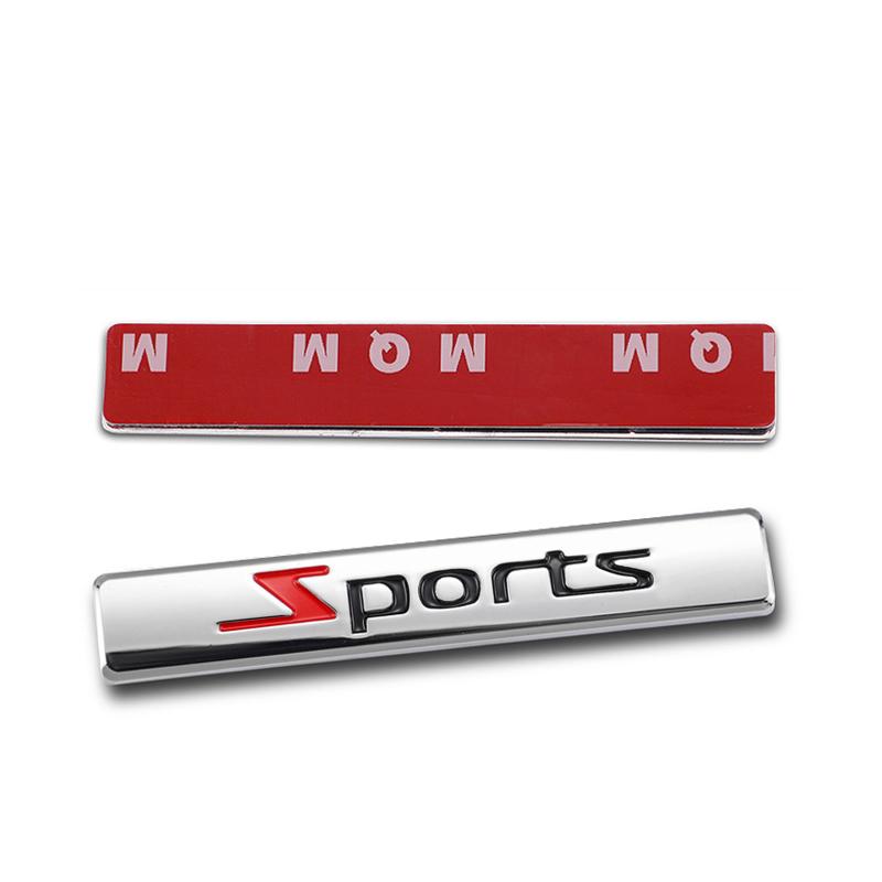 1Pcs Car Styling 3D Metal Quattro Emblem Car Fender Trunk Badge Stickers For Suzuki Jimny Swift Samurai Vitara SX4 Alto Kaiser