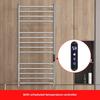 304 Stainless Steel Electric Heated Towel Rack with Golden Controller