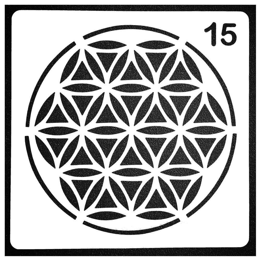 Hollow Round Mandala Auxiliary Layering Stencils For Walls Painting Scrapbooking Stamp Album Decor Embossing Paper Card Template