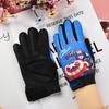 Children's Winter Gloves Thickened Warm Cycling Long Finger Gloves Cold-Proof Non Slip Sports Gloves Children's Gifts Marvel