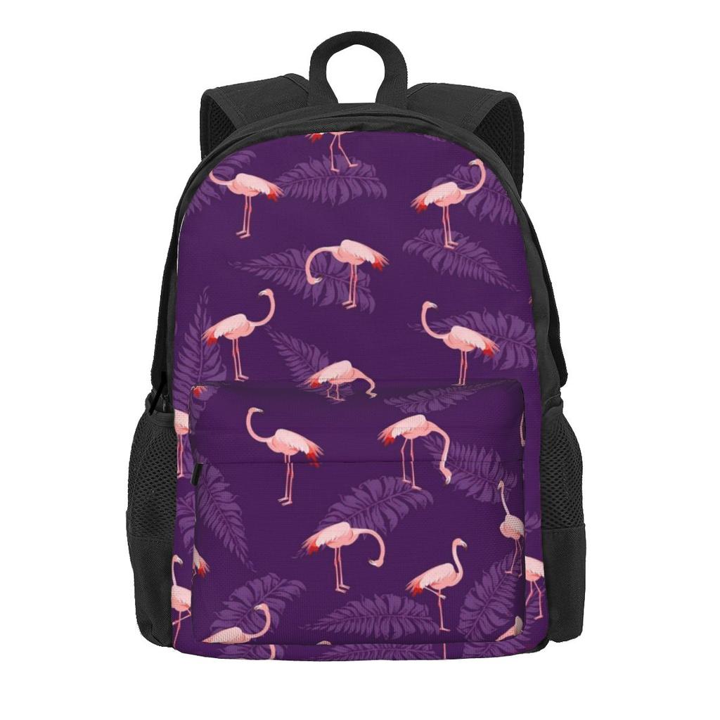 Tropical Palm Leaf Backpack Jungle Print Outdoor Backpacks Youth Fun School Bags High Quality Big Rucksack