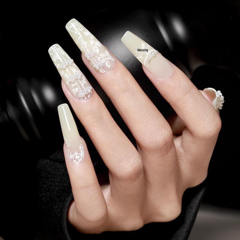 Nail Stamping Plate: Butterfly & Floral Lace Chinese Style