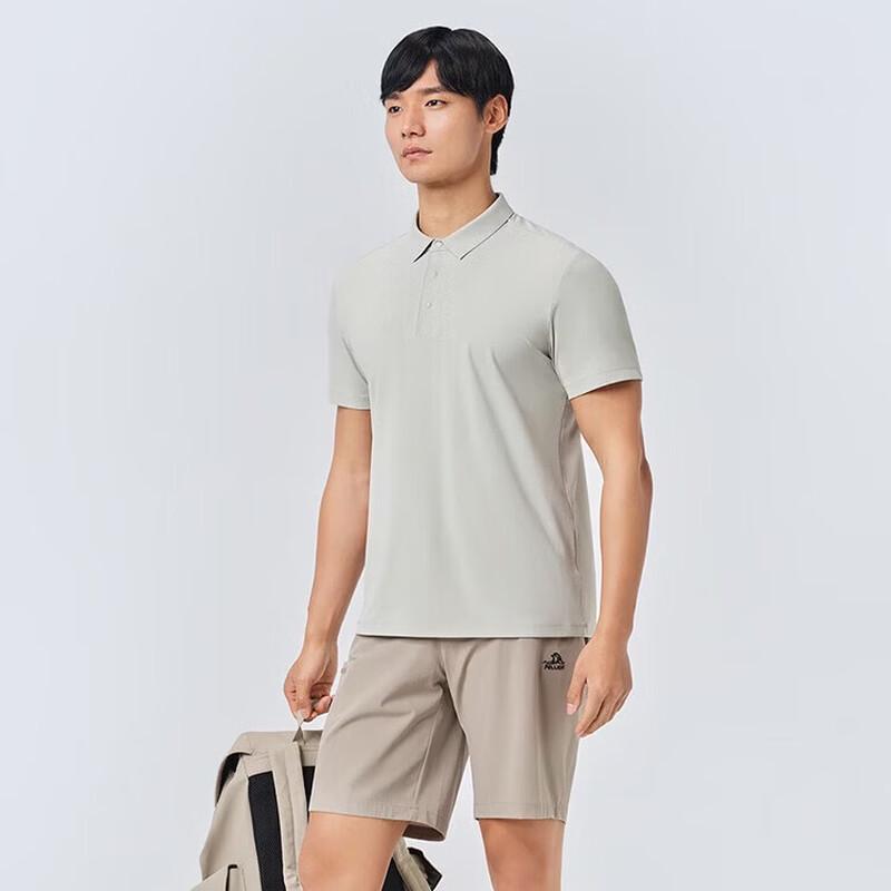 PELLIOT Men's Short Sleeve Outdoor Polo Shirt