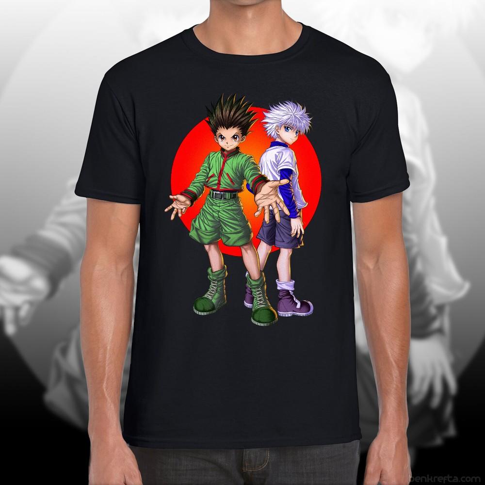 T Shirt Hunter X Hunter Unisexga Anime Tee Exclusive Black Tshirt Unisexs Unisexs S