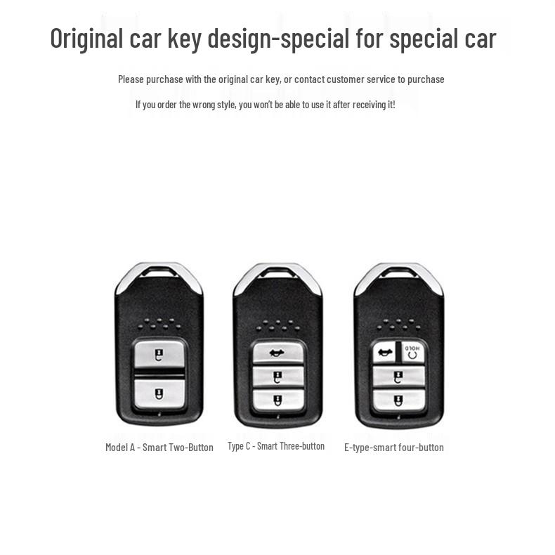 Key Cover for 10th Gen Civic, Accord, CR-V, HR-V, Vezel, Haoying, Lingpai, Fit