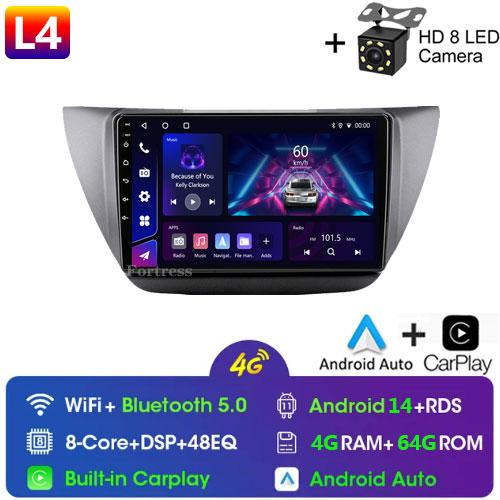 2 Din Android 12 Car Radio Multimedia Video Player For Mitsubishi Lancer 9 CS 2000 - 2010 Navigation GPS 4G Carplay Auto Stereo