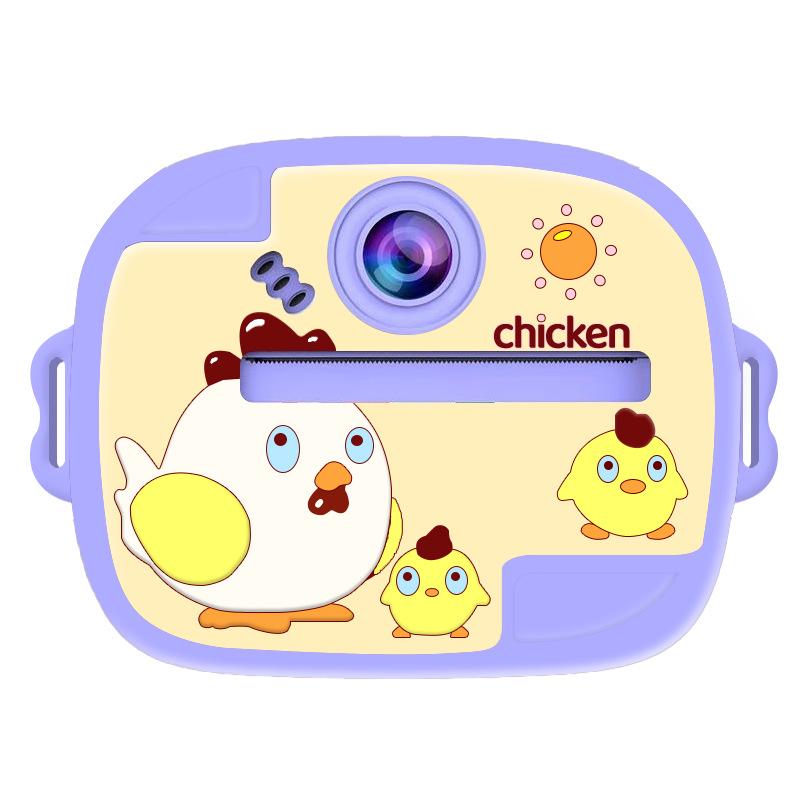 Portable Instant Print Children's Camera with Thermal Paper