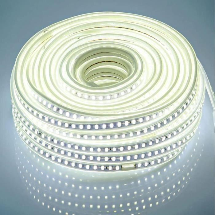Bande Lumineuse LED - Pcning - 25M - IP67 Etanche - SMD 5730 - 220V 230V