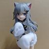 Yucheng Cute Kawaii Nekomimi Cat Girl Anime Figure Model Desktop Bookshelf Computer Case Ornament Birthday Gift For Anime Fans