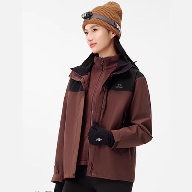 Pathfinder Women's 3-in-1 Fleece-Lined Outdoor Jacket