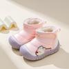 2025 Girls' Winter Snow Boots - Thickened, Warm Cotton, Plus Velvet, Suitable for Students and Toddlers, Unisex